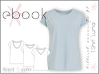 Ebook / Schnittmuster lillesol women No.97 T-Shirt "Luma" * mit Video-Nähanleitung*
