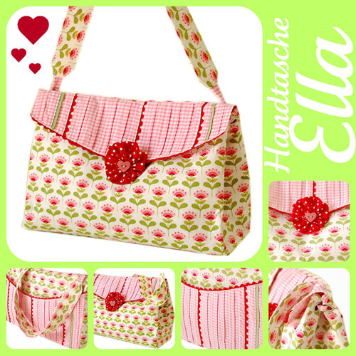 Ebook / Schnittmuster Handtasche Ella
