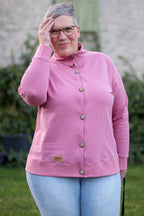 Designbeispiel: lillesol women No.68 Cardigan "Viga" mit Video-Nähanleitung