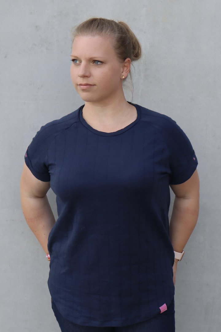 Designbeispiel: lillesol women No.65 Raglanshirt "Combina" mit Video-Nähanleitung