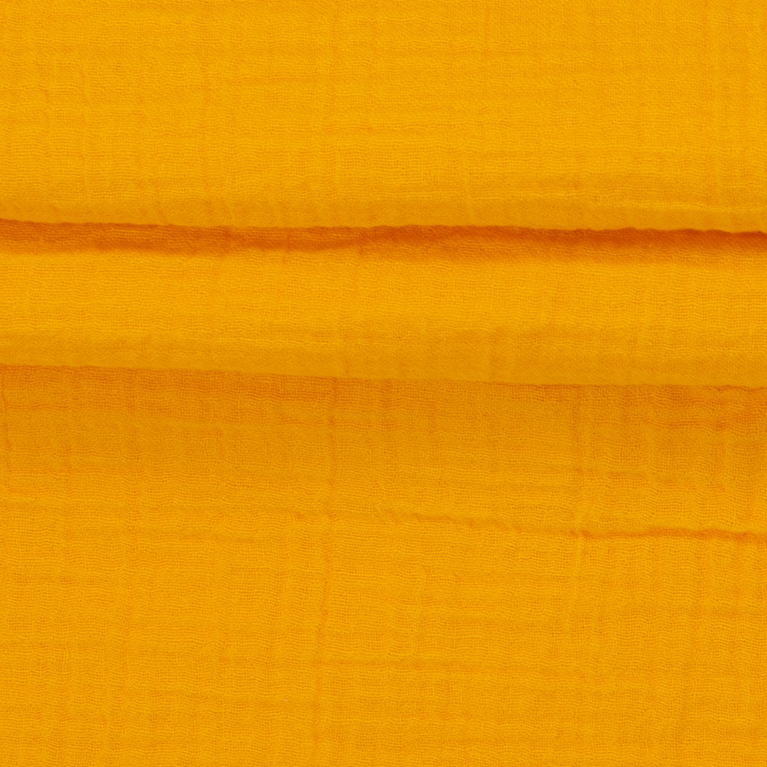 Musselin/Double uni - gelb *Videovorstellung*