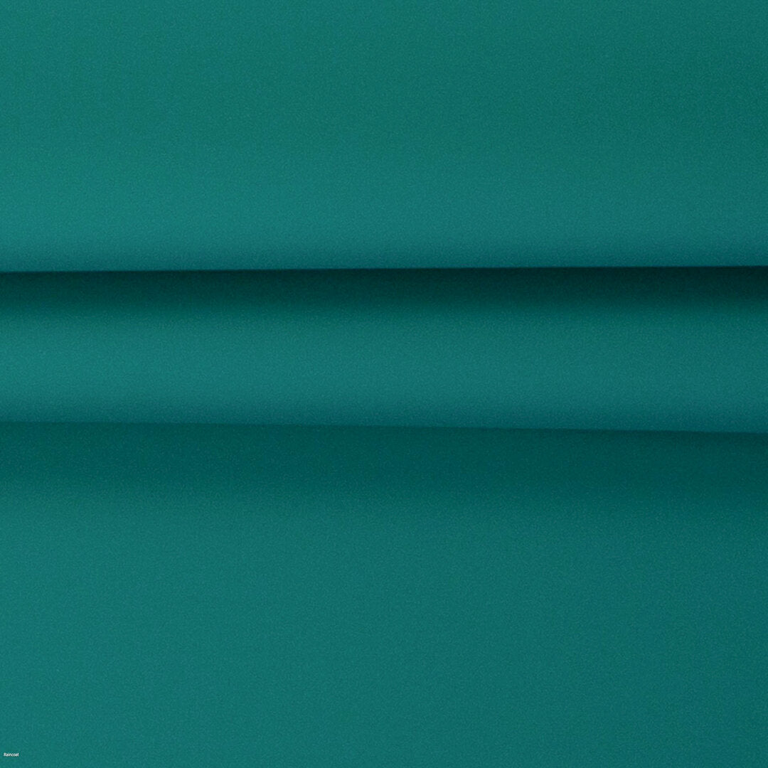 Regenjackstoff elastisch - matt petrol