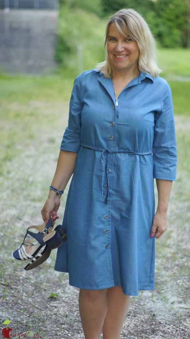 Designbeispiel: lillesol women No.43 Hemdbluse&Kleid Camisa