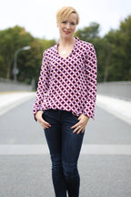 Designbeispiel: lillesol women No.38 Flora-Bluse