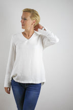 Designbeispiel: lillesol women No.38 Flora-Bluse