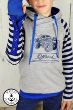Ebook / Schnittmuster lillesol basics No.65 Raglan-Hoodie *mit Video-Nähanleitung*