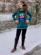 Ebook / Schnittmuster lillesol basics No.65 Raglan-Hoodie *mit Video-Nähanleitung*