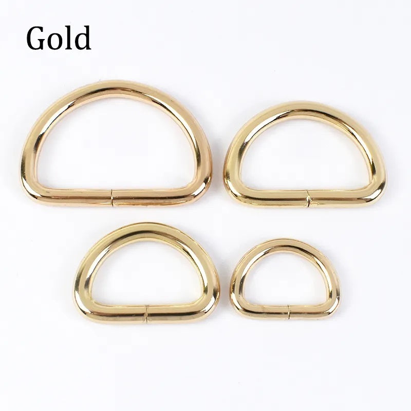 D-Ringe 20mm - gold (4 Stück)