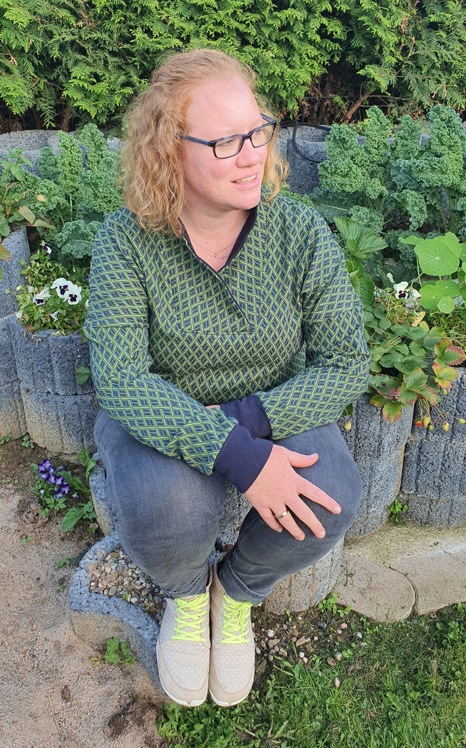 Designbeispiel: lillesol women No.58 Oversize-Hoodie