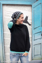 Designbeispiel: lillesol women No.39 Raglan-Hoodie