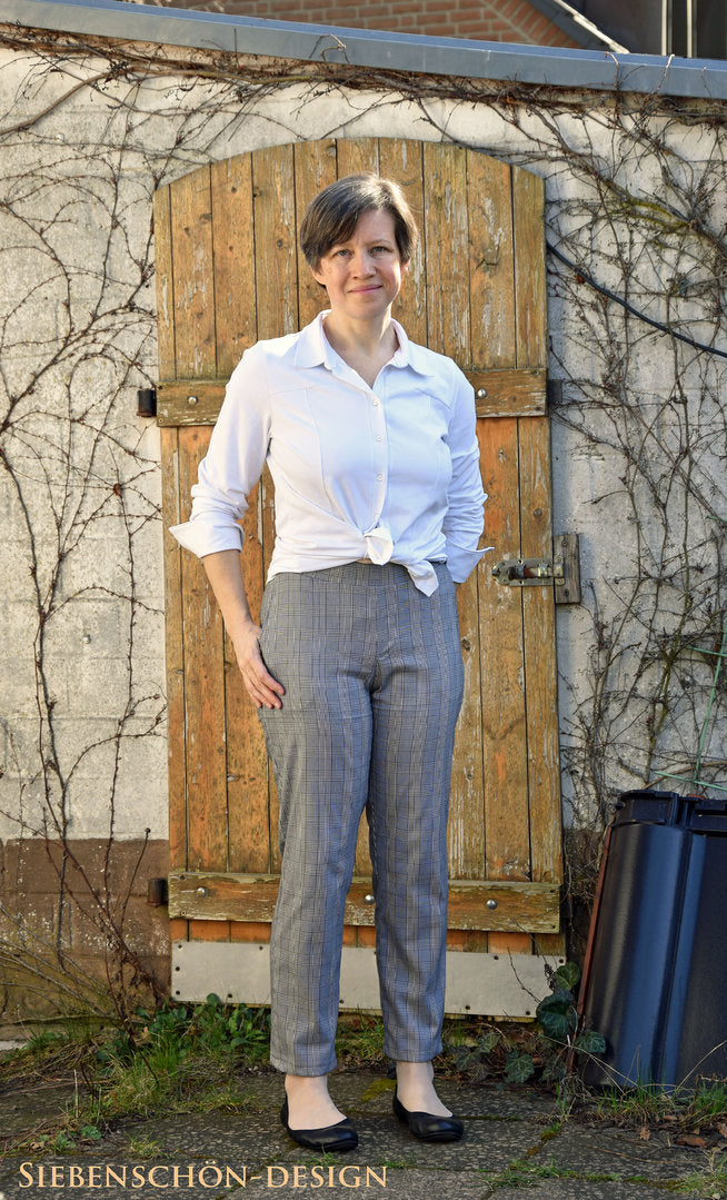 Designbeispiel: lillesol women No.62 Tapered Hose "Paula"