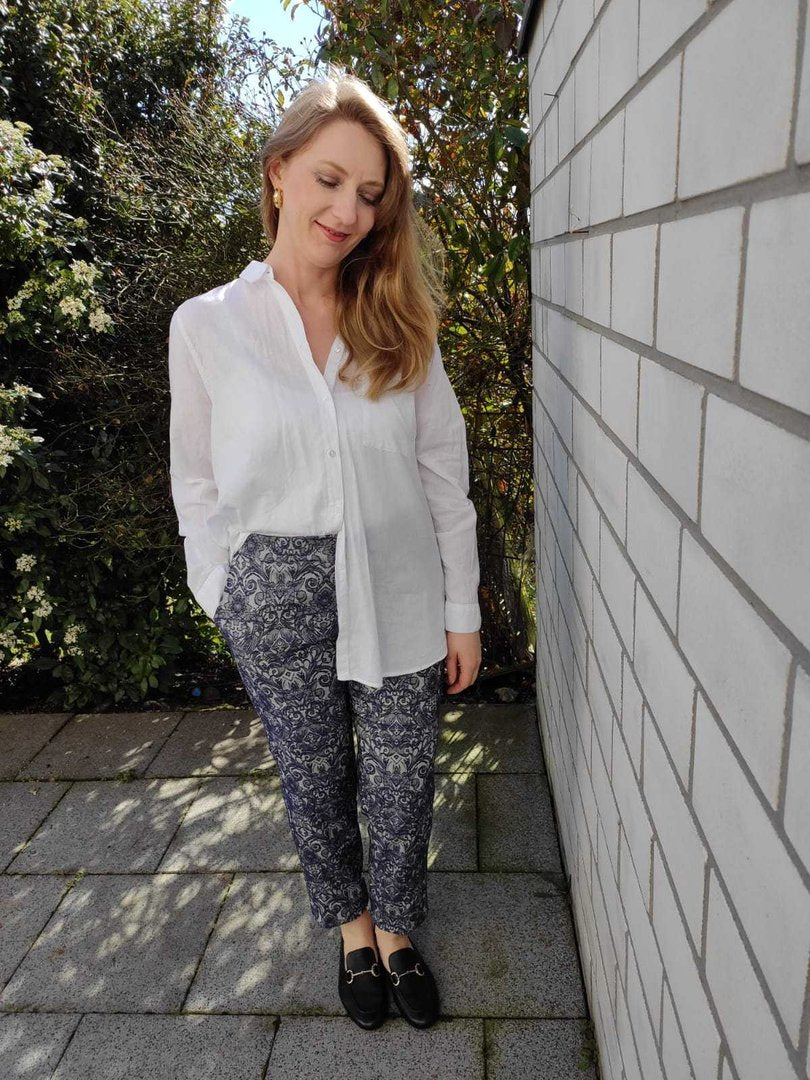 Designbeispiel: lillesol women No.62 Tapered Hose "Paula"