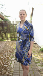 Designbeispiel: lillesol women No.44 Kleid & Shirt Miaflora