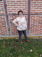 Designbeispiel: lillesol women No.51 Olivia-Bluse
