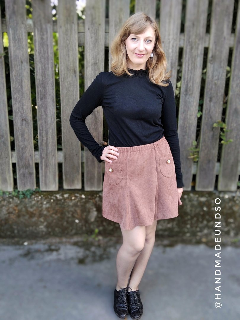 Designbeispiel: lillesol women No.9 Zwei-Lagen-Rock OHNE PAPPVERPACKUNG