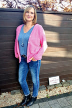 Designbeispiel: lillesol women No.59 Basic-Strickjacke