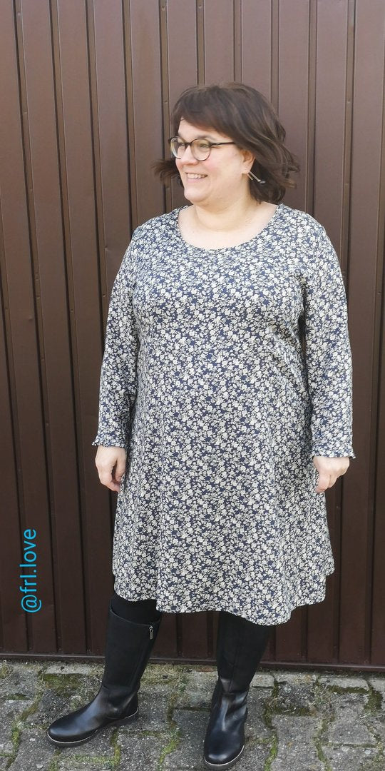 Designbeispiel: lillesol women No.60 Kleid "Magnolia"