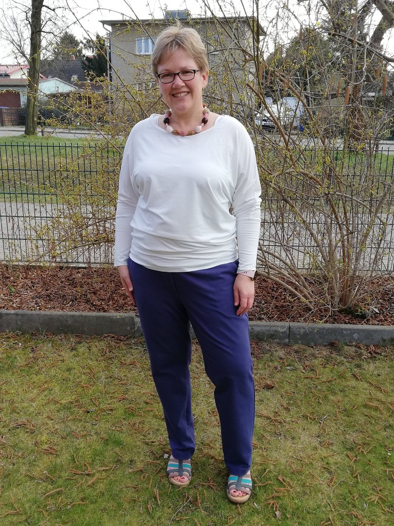 Designbeispiel: lillesol women No.62 Tapered Hose "Paula"