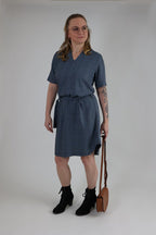 Designbeispiel: lillesol women No.70 Blusenshirt & Kleid "Kaia" mit Video-Nähanleitung