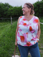 Designbeispiel: lillesol women No.72 Sommerbluse "Lavina"