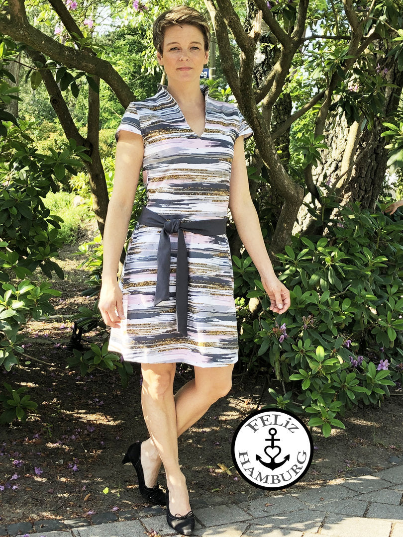 Designbeispiel: lillesol women No.44 Kleid & Shirt Miaflora