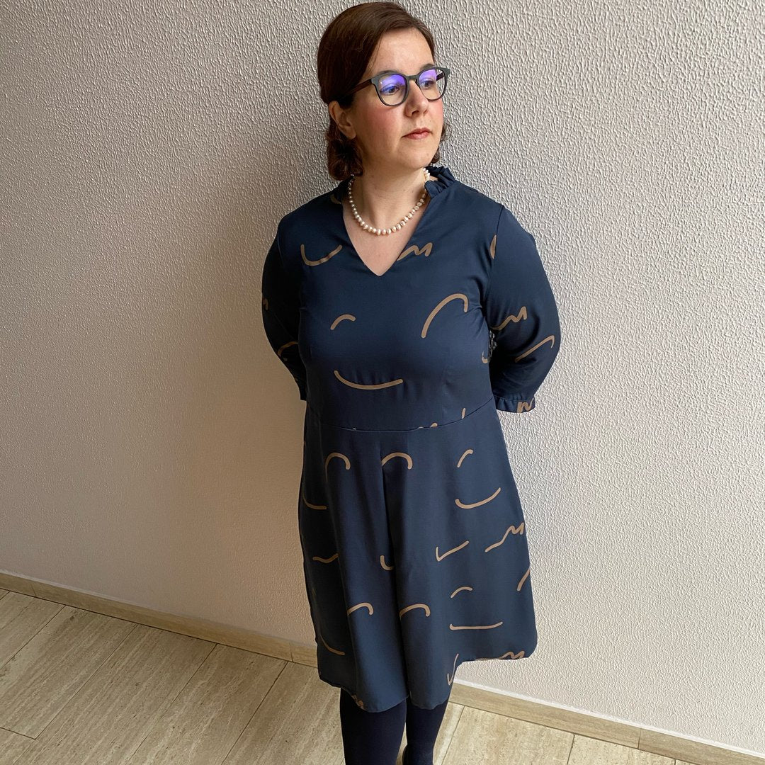 Designbeispiel: lillesol women No.60 Kleid "Magnolia"