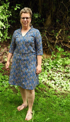 Designbeispiel: lillesol women No.44 Kleid & Shirt Miaflora