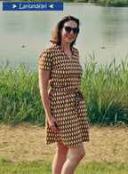 Designbeispiel: lillesol women No.44 Kleid & Shirt Miaflora