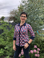 Designbeispiel: lillesol women No.57 Jerseybluse Leanna