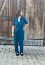Ebook / Schnittmuster lillesol women No.63 Jumpsuit *mit Video Nähanleitung*