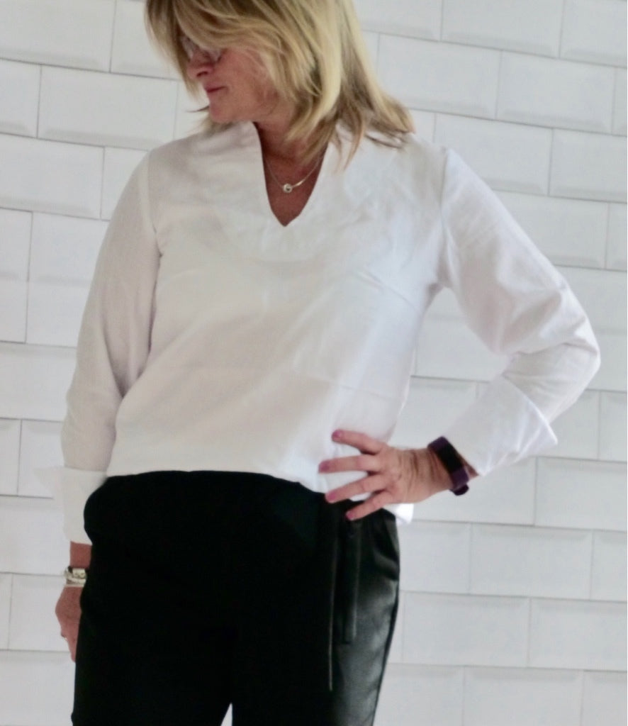 Designbeispiel: lillesol women No.38 Flora-Bluse