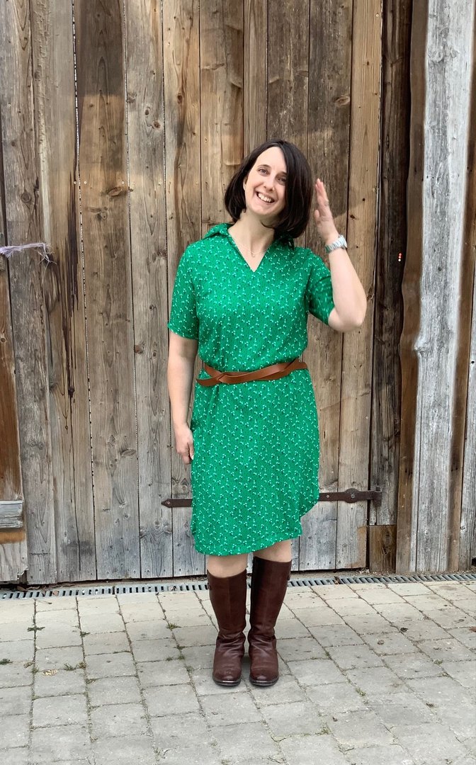 Ebook / Schnittmuster lillesol women No.70 Blusenshirt & Kleid "Kaia" *mit Video Nähanleitung*