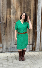 Designbeispiel: lillesol women No.70 Blusenshirt & Kleid "Kaia" mit Video-Nähanleitung