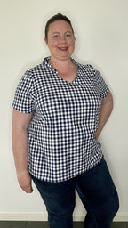 Designbeispiel: lillesol women No.72 Sommerbluse "Lavina"