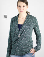 Designbeispiel: lillesol women No.41 Wickelshirt