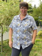 Designbeispiel: lillesol women No.57 Jerseybluse Leanna