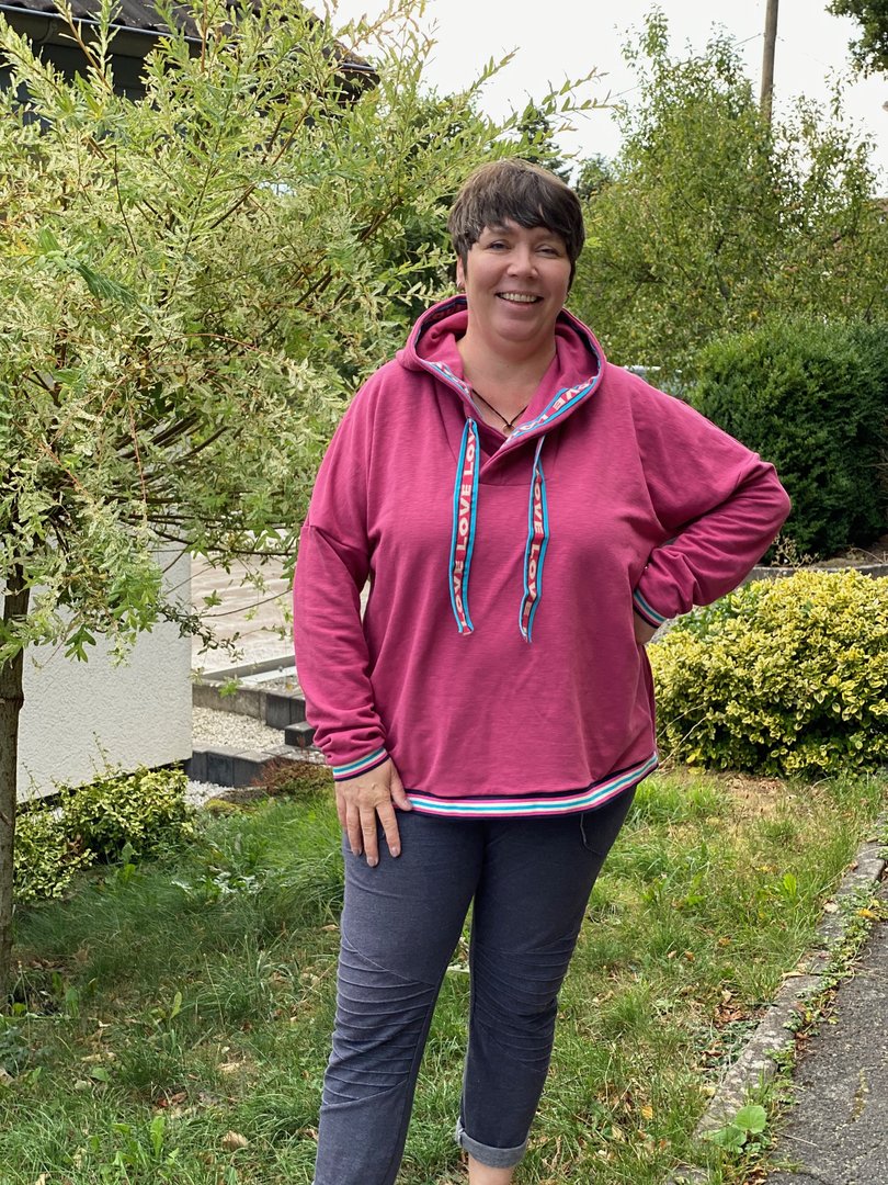 Designbeispiel: lillesol women No.58 Oversize-Hoodie