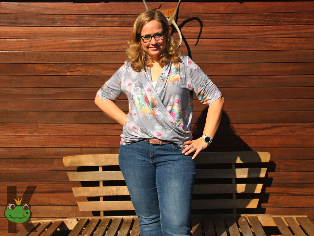 Designbeispiel: lillesol women No.41 Wickelshirt
