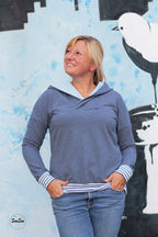 Designbeispiel: lillesol women No.58 Oversize-Hoodie