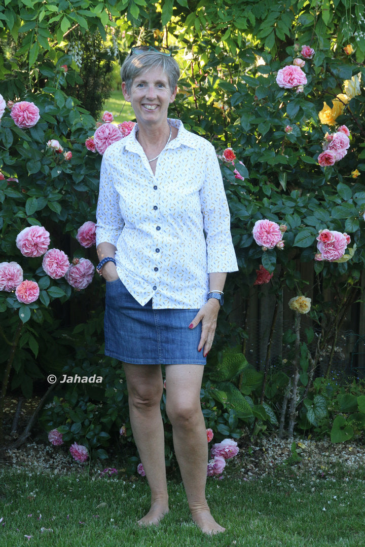 Designbeispiel: lillesol women No.43 Hemdbluse&Kleid Camisa