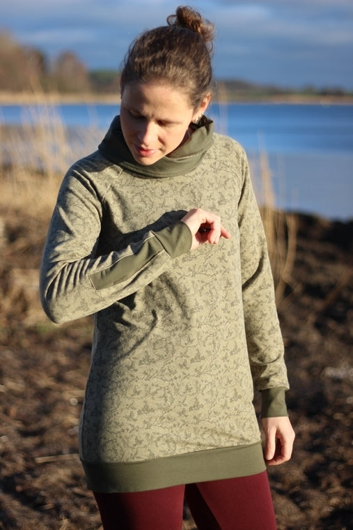 Designbeispiel: lillesol women No.39 Raglan-Hoodie