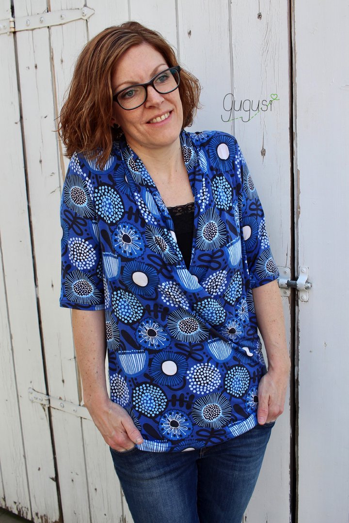 Designbeispiel: lillesol women No.41 Wickelshirt