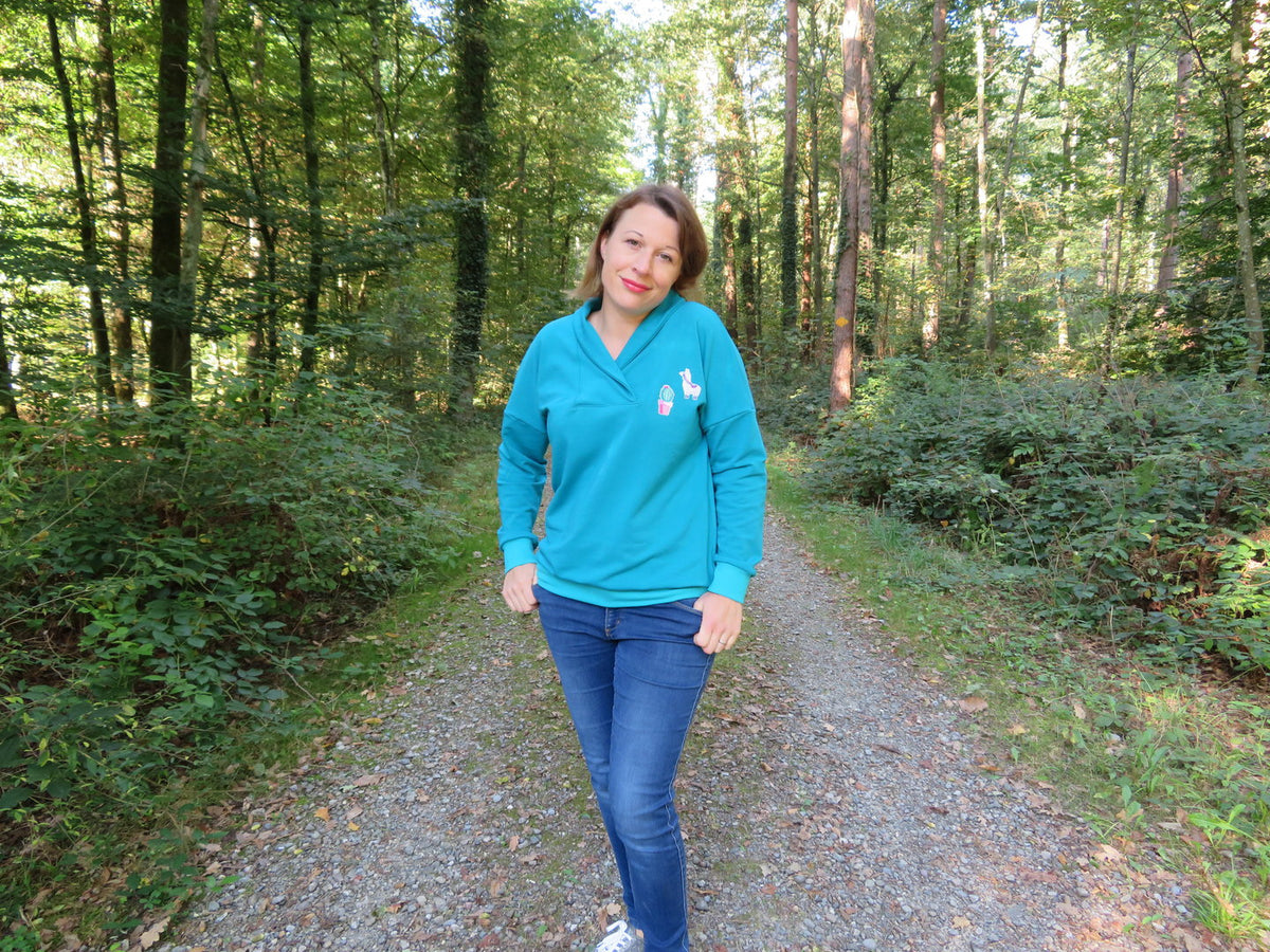 Designbeispiel: lillesol women No.58 Oversize-Hoodie