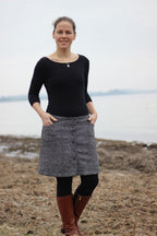 Designbeispiel: lillesol women No.40 Knopfrock