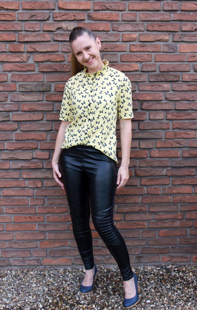 Designbeispiel: lillesol women No.57 Jerseybluse Leanna