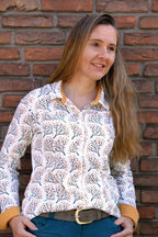 Designbeispiel: lillesol women No.57 Jerseybluse Leanna