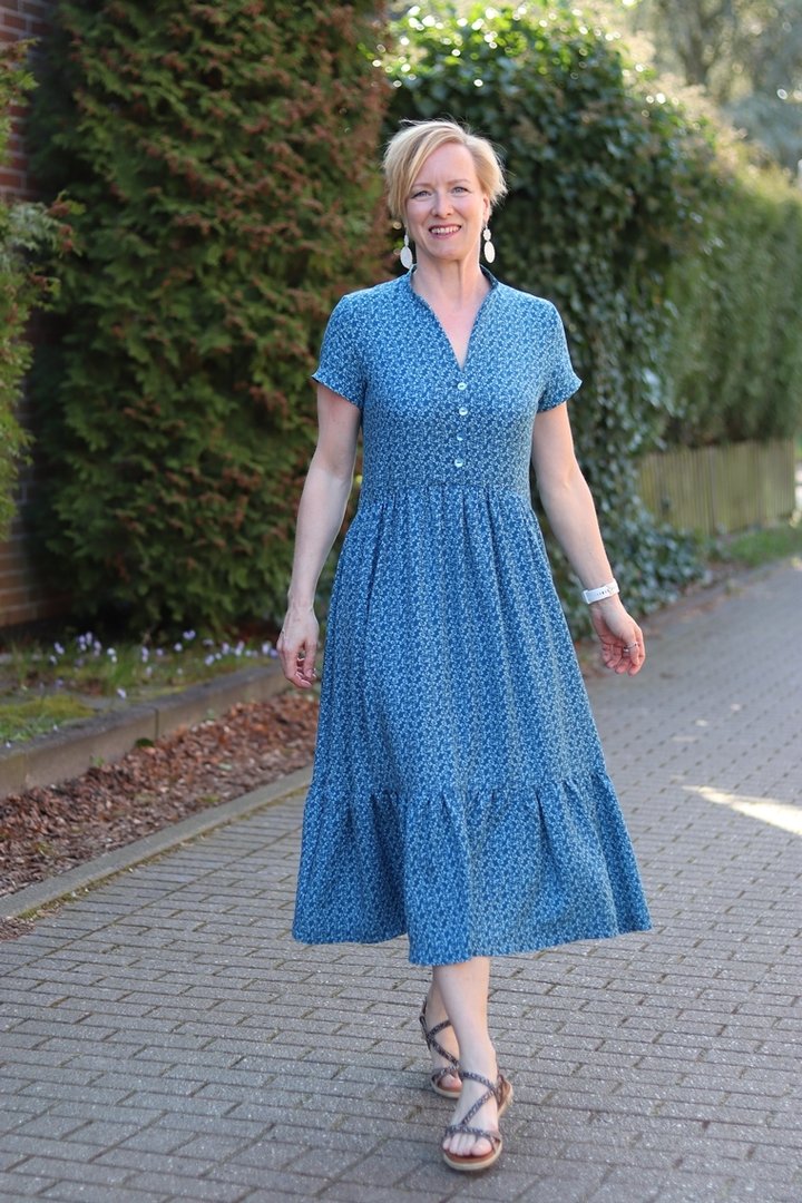 Designbeispiel: lillesol women No.54 Kleid / Bluse Sombra