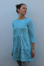 Designbeispiel: lillesol women No.50 Stufenkleid (Jersey)
