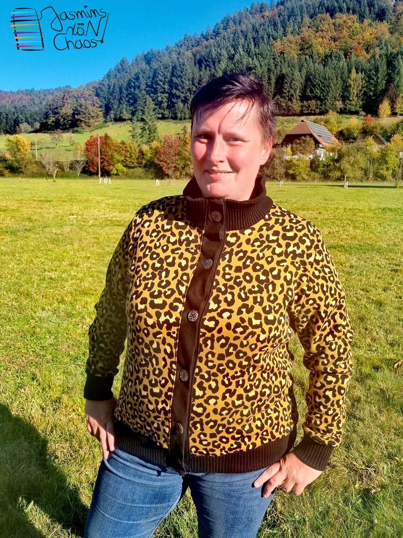 Designbeispiel: lillesol women No.68 Cardigan "Viga"