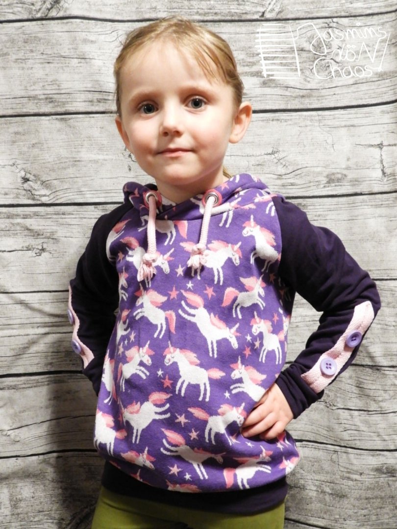 Designbeispiel: lillesol basics No.65 Raglan-Hoodie